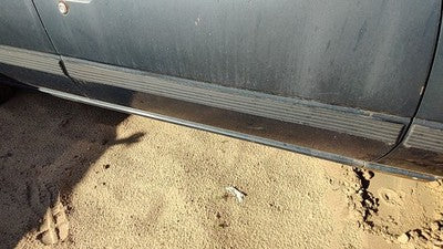 1986 Toyota Camry Passenger Right Front Moulding From Door Oem Trim Strip