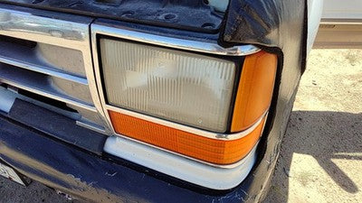 91-94 Ford Explorer Driver Left Head Light Front Lamp Complete With Turn Signals