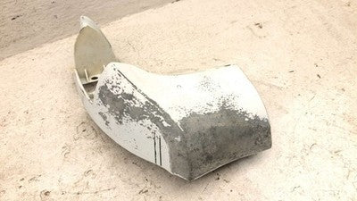 1970 Mercury Cougar Passenger Right Rear Quarter Panel Extension End Oem Silver