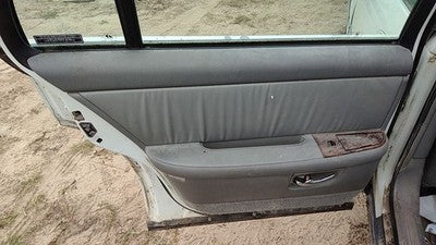 1997-05 Buick Park Ave Driver Left Rear Door Trim Panel With Switches Back Gray