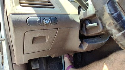 2009-12 Chevy Malibu Lower Dash Under Column Knee Bolster Trim Panel Oem Tan 34B