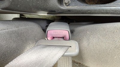 2004-2006 Toyota Camry Passenger Right Front Seat Belt Buckle Receiver 95 Stone