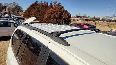 2007 Gmc Envoy Luggage Rack Cross Bars Only Oem Roof