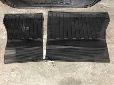 2013 Subaru Legacy Outback Complete Set Of Rear Cargo Mats Oem Rubber Trays