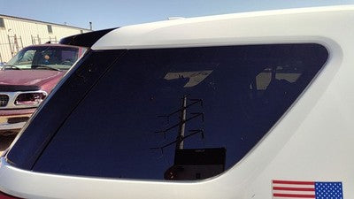 11-19 Police Interceptor Passenger Right Rear Quarter Glass Back Side Window