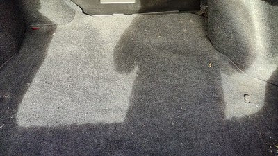 2007 Buick Lucerne Rear Trunk Cargo Carpet Cover Oem