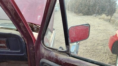 75-79 Ford F150 Passenger Right Front Vent Window Small Door Glass With Frame
