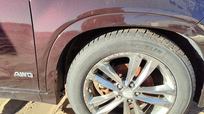 11-15 Sorento Passenger Right Front Wheel Flare Moulding Fender Ir Dark Cherry