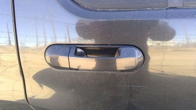 02-10 Mountaineer Passenger Right Rear Outside Door Handle Back Charcoal G5