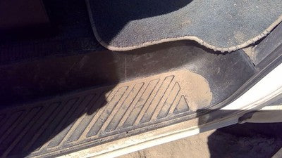 1993 Ford Van E150 Passenger Right Lower Sill Step Kick Trim Panel Oem Gray