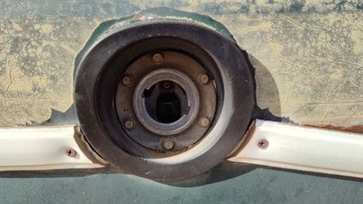 1984 Jeep Grand Wagoneer Fuel Filler Neck Assembly With Gas Cap Oem