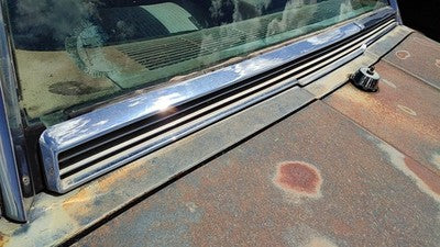 1964 Ford Thunderbird Coupe Chrome Trim Below Back Glass Oem Moulding