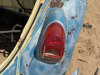 71-72 Super Beetle Passenger Right Tail Light Brake With Housing Extension Rear
