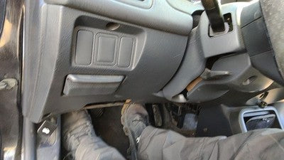 1996-1998 Honda Civic Lower Dash Under Column Knee Bolster Trim Panel Coupe Gray