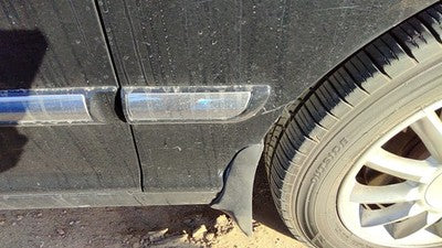 2004-2005 Hyundai Xg350 Passenger Right Moulding From Fender Trim Strip Black