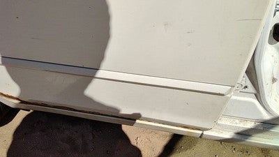 03 Altima Passenger Right Rear Moulding From Door Oem Back Trim Strip White Qx3