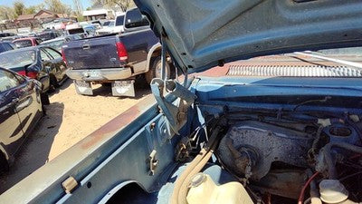 1978-1993 Dodge Ram W150 Passenger Right Hood Hinge Assembly Oem Blue 55027100