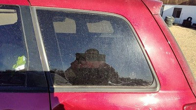 2003-2006 Mitsubishi Outlander Driver Left Rear Quarter Glass Back Side Window