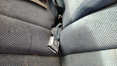 1987 Ford Ranger Driver Left Front Seat Belt Buckle Receiver Oem Blue