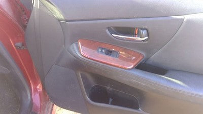 10-12 Lexus Hs250h Hybrid Passenger Right Front Inside Door Trim Panel Black 25