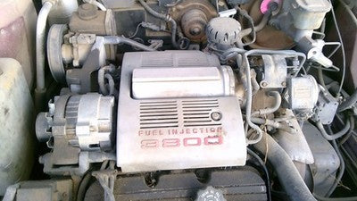 1990 Olds Eighty Eight Engine Cover Top Plastic Shield Oem 3.8L