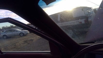 1990 Olds Eighty Eight Driver Left A Pillar Trim Windshield Post Panel Oem Red