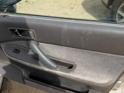 1990 Subaru Legacy Passenger Right Front Door Trim Panel With Switches Gray