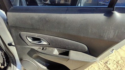 11-16 Cruze Passenger Right Rear Door Trim Panel With Switches Back Black Afo