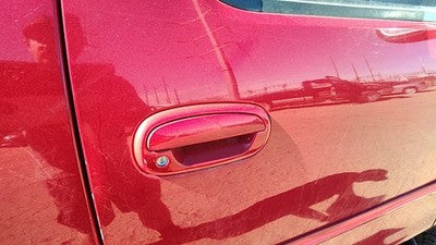 1997-2004 Ford F150 Passenger Right Front Outside Door Handle Oem Red