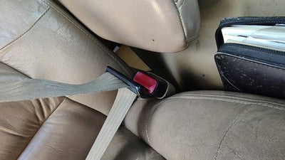 98 Lincoln Navigator Passenger Right Front Seat Belt Buckle Receiver Oem Tan Kx