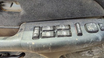 01-02 Silverado 2500 Hd Driver Left Front Power Window Master Control Switch