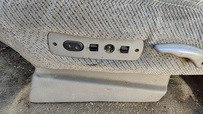 1995 Chevy Silverado 1500 Driver Left Power Seat Track With Motors Only Oem Gray