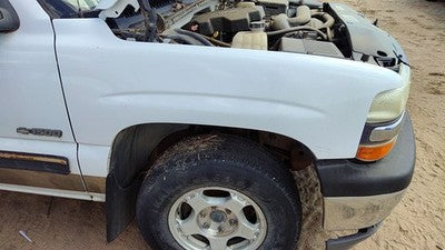 1999-2002 Chevy Silverado 1500 Passenger Right Front Fender Oem White 50U