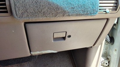 1993 Ford Explorer Glove Box Assembly Complete Door With Latch Oem Tan