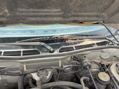 1990 Subaru Legacy Windshield Wiper Cowl Vent Trim Panel Oem Cover Silver