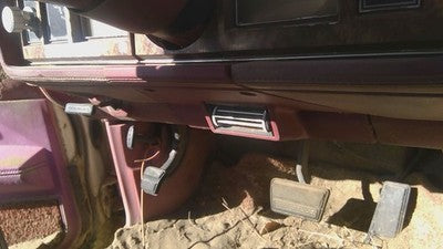 1978 Buick Regal Lower Dash Under Column Knee Bolster Trim Panel Oem Red