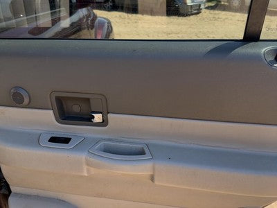 04-05 Durango Passenger Right Rear Door Trim Panel With Switches Back Gray Hjj1