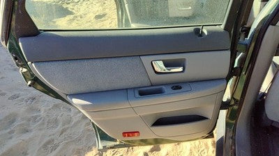 2000-2002 Ford Taurus Driver Left Rear Door Trim Panel With Switches Back Gray