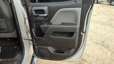 14 15 Silverado 1500 Passenger Right Rear Door Trim Panel With Switches Back H2r