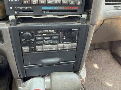 1990-1991 Subaru Legacy Trim Bezel Around Radio Surround Dash Panel Oem Gray