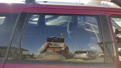2003-2006 Mitsubishi Outlander Passenger Right Rear Side Window Door Glass Back