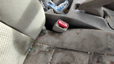 2010-2014 Honda Insight Passenger Right Front Seat Belt Buckle Receiver Oem Tan