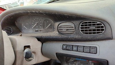 1994-1996 Ford Aspire Trim Bezel Around Speedometer Oem Dash Surround Panel
