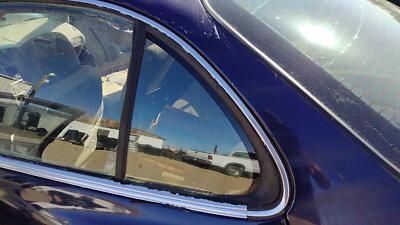98-02 Oldsmobile Intrigue Driver Left Rear Vent Window Back Door Glass Wth Frame