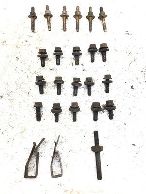 90 F150 Mounting Bolt Set For Intake And Exhaust With Heat Shield Hardware 4.9L