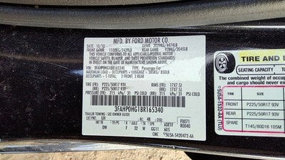 2006-2012 Ford Fusion Ac Compressor Air Conditioner Pump Assembly Oem 3.0L
