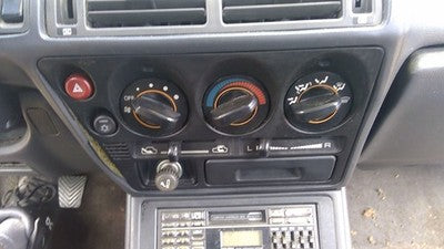89-93 Galant Vr-4 Trim Bezel Around Heater Controls With Ash Tray Black