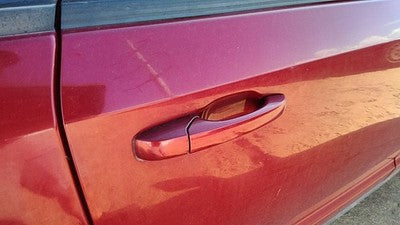 09 10 Journey Passenger Right Rear Outside Door Handle Back Inferno Red Prh
