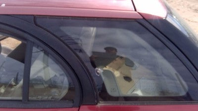 1996-1999 Saturn Sw2 Driver Left Rear Quarter Glass Back Side Window Oem
