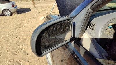 2002-2009 Chevy Trail Blazer Driver Left Power Side Mirror Door Mounted Black